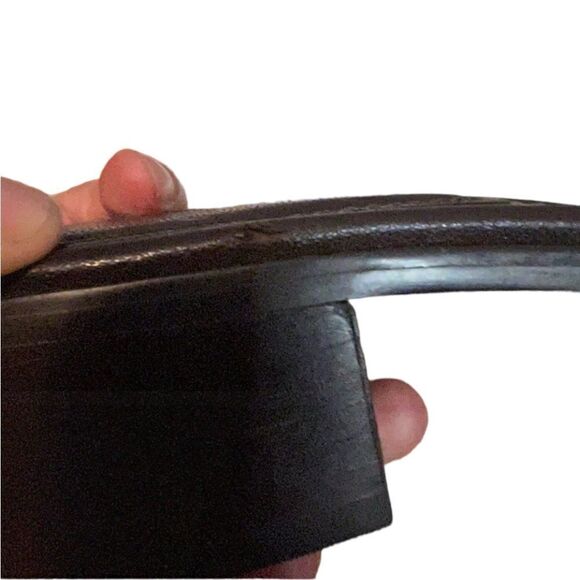 Audrey Brooke brown slip on heeled sandals - Picture 2 of 9